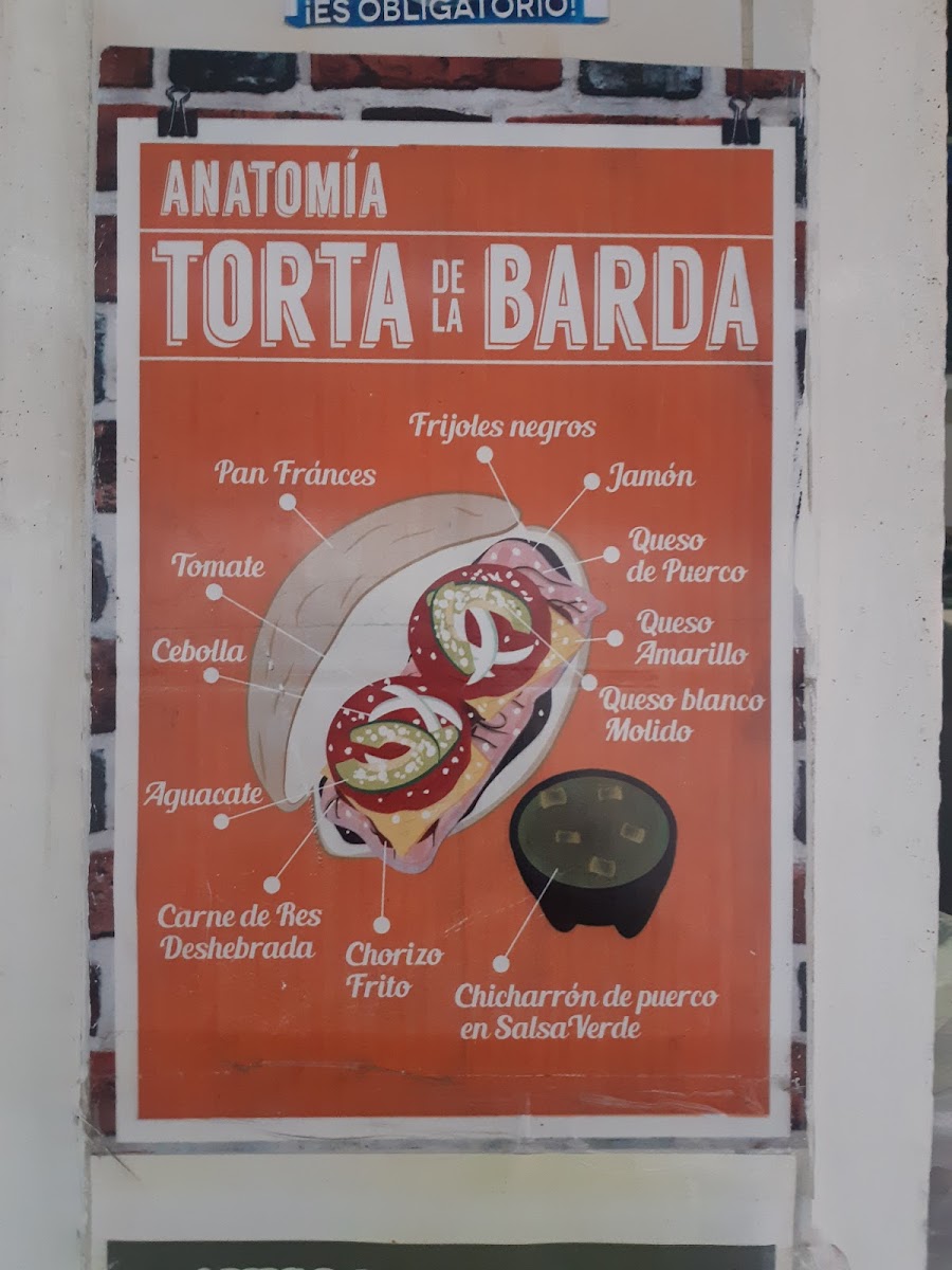 Tortas de la Barda - EliChen Menu - Image 2